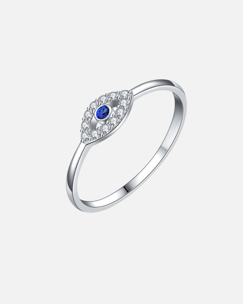 Turquoise Evil Eye Ring