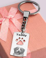 Dog Picture Keychain