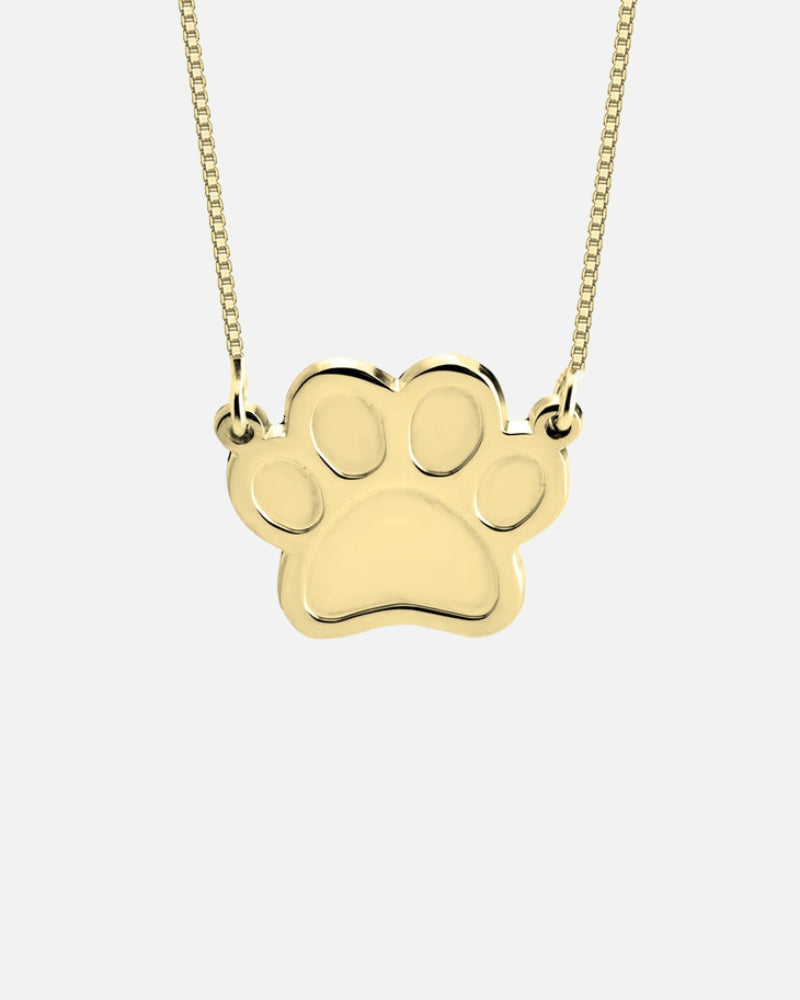 Paw Print Necklace