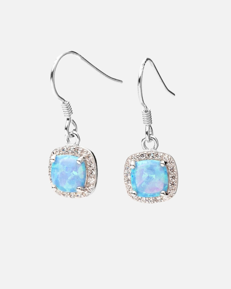 Turquois Opal Earring