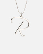 Cursive Initial Necklace,