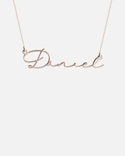 Dainty Script Name Necklace.