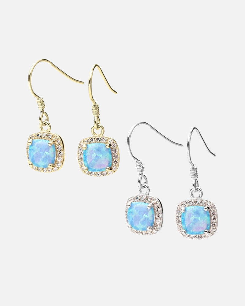 Turquois Opal Earring