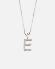 Cubic Zirconia Initial Necklace