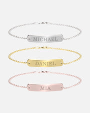 Classic Name Bar Bracalet